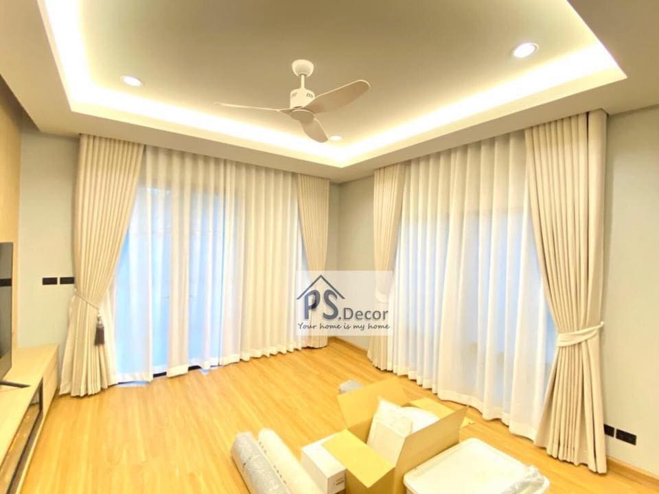 ผลงานติดตั้งผ้าม่าน PSDECOR