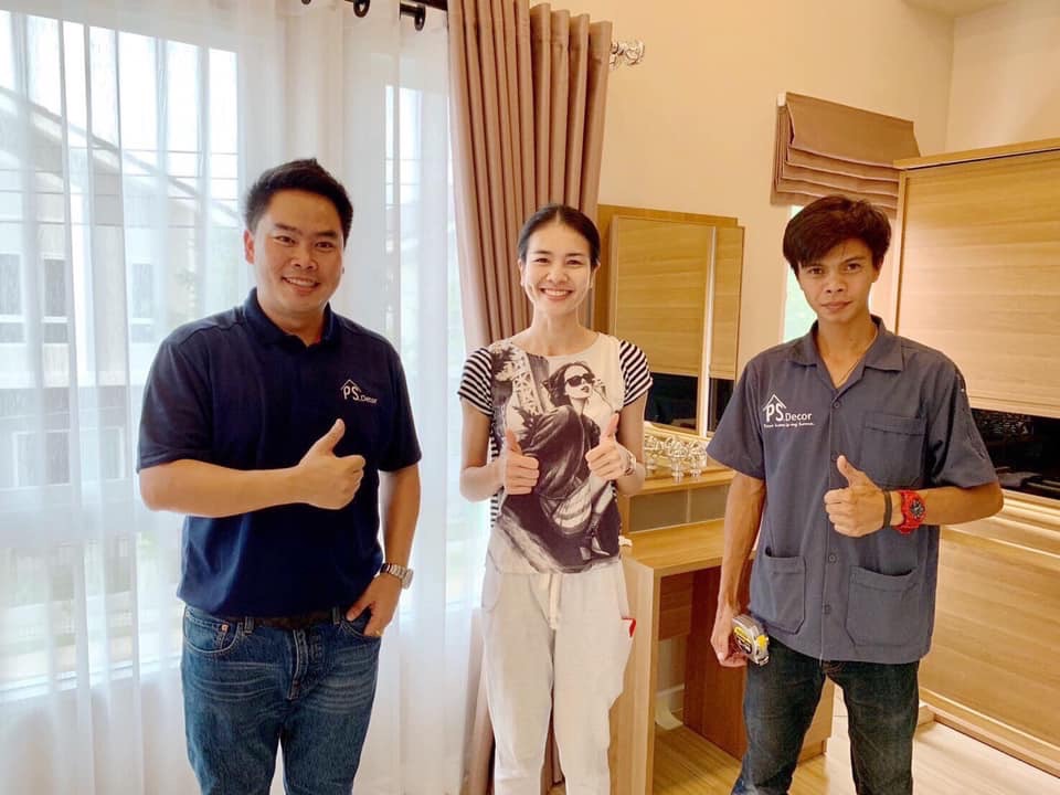 ทีมงานและลูกค้าพึงพอใจ PSDECOR